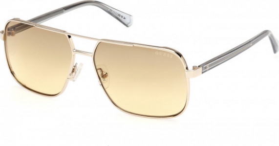 Guess GU00119 Sunglasses, 32F - Shiny Pale Gold / Shiny Pale Gold
