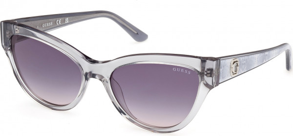 Guess GU00112 Sunglasses, 20B - Shiny Grey / Shiny Grey