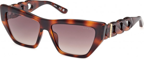 Guess GU00111 Sunglasses, 52F - Dark Havana / Dark Havana