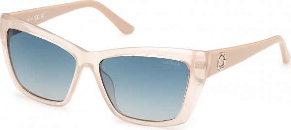 Guess GU00098 Sunglasses, 25P - Shiny Ivory / Shiny Ivory