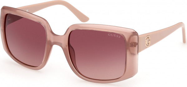 Guess GU00097 Sunglasses, 57F - Shiny Beige / Shiny Beige