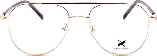 Eyecroxx EC653MD Eyeglasses, C1 Gold