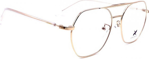 Eyecroxx EC652MD Eyeglasses, C1 Gold