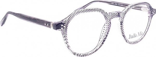 Italia Mia IM821 NEW Eyeglasses, Black Crystal