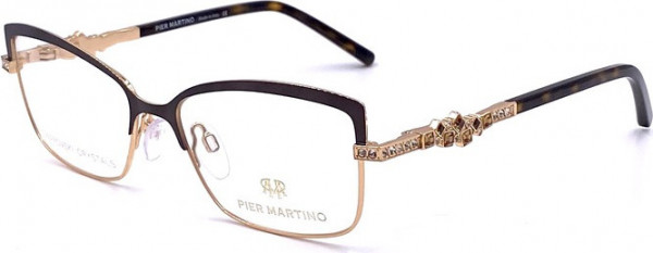 Pier Martino PM6594 LIMITED STOCK Eyeglasses, C2 Bronze Gold Amber