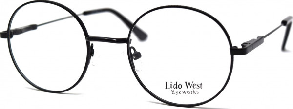 Lido West Heron Eyeglasses, Black