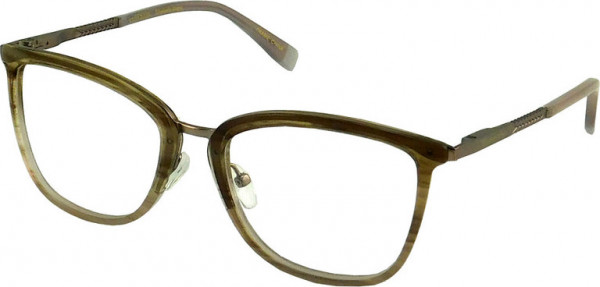 Elizabeth Arden Elizabeth Arden 1230 Eyeglasses, Soft Beige Horn