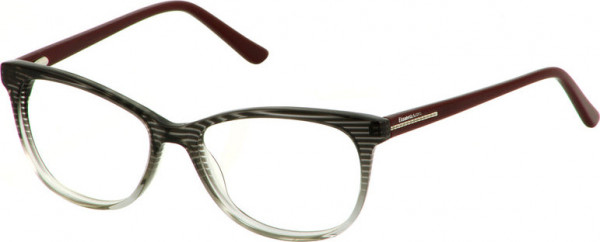 Elizabeth Arden Elizabeth Arden 1213 Eyeglasses, BLACK STRIPE