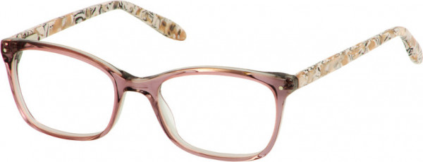 Elizabeth Arden Elizabeth Arden 1194 Eyeglasses, ROSE CRYSTAL