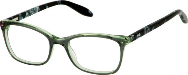 Elizabeth Arden Elizabeth Arden 1194 Eyeglasses, OLIVE CRYSTAL