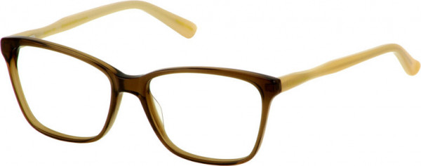 Elizabeth Arden Elizabeth Arden Classic 401 Eyeglasses, 3-BROWN CRYSTAL