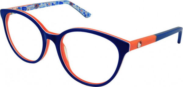 Hello Kitty Hello Kitty 330 Eyeglasses, BLUE/PEACH