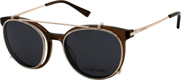 Jill Stuart Jill Stuart 438 Sunglasses, BROWN CRYSTAL