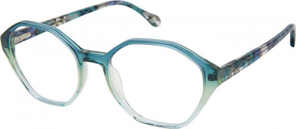 Jill Stuart Jill Stuart 434 Eyeglasses, AQUA FADE