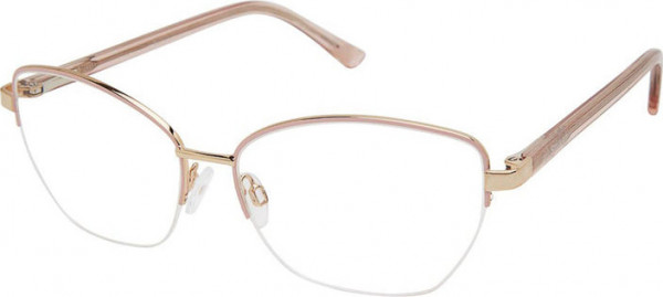 Jill Stuart Jill Stuart 431 Eyeglasses, GOLD/ROSE