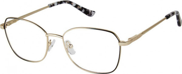 Jill Stuart Jill Stuart 427 Eyeglasses, GOLD/BLACK