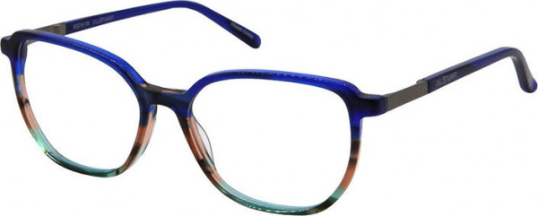 Jill Stuart Jill Stuart 424 Eyeglasses, BOLD BLUE MULTI