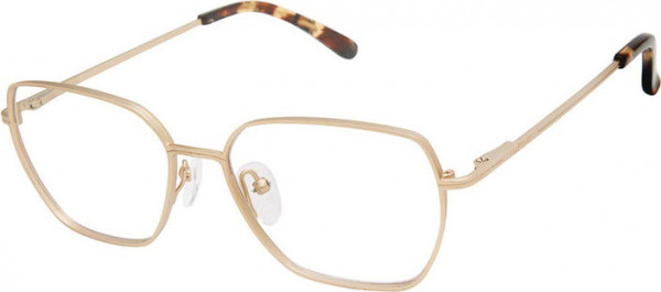 Jill Stuart Jill Stuart 422 Eyeglasses, MATTE GOLD