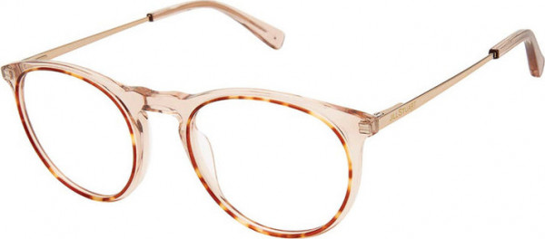 Jill Stuart Jill Stuart 411 Eyeglasses, CRYSTAL BEIGE TORTOISE