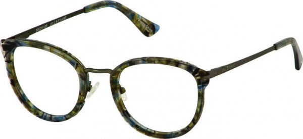 Jill Stuart Jill Stuart 387 Eyeglasses, BLUE GREEN
