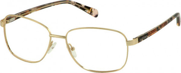 Jill Stuart Jill Stuart 385 Eyeglasses, GOLD
