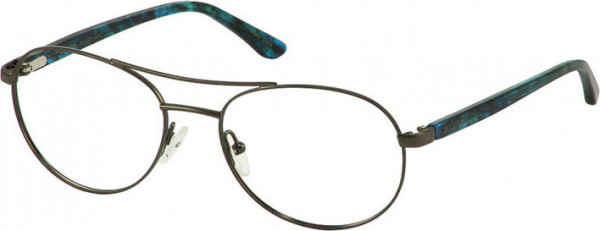 Jill Stuart Jill Stuart 384 Eyeglasses, GUNMETAL