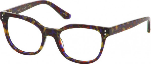 Jill Stuart Jill Stuart 382 Eyeglasses, 3-PURPLE BURGUNDY