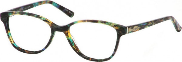 Jill Stuart Jill Stuart 359 Eyeglasses, 3-TEAL MULTI