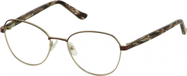 Jill Stuart Jill Stuart 7004 Eyeglasses, GOLD/BROWN