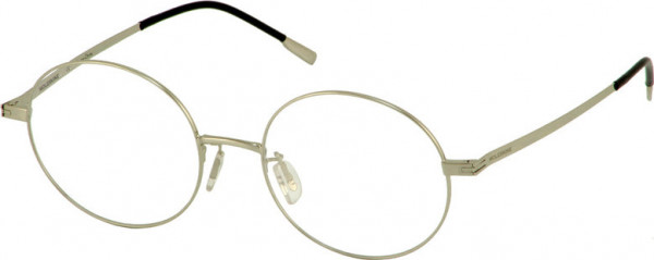 MOLESKINE Moleskine 2121 Eyeglasses, 10-SHINY SLV.