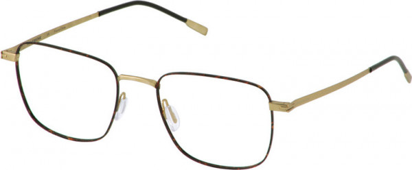 MOLESKINE Moleskine 2117 Eyeglasses, 29-GOLD/HAVANA