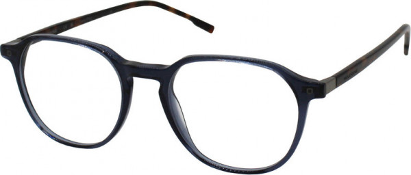 MOLESKINE Moleskine 1172 Eyeglasses, 50-BLUE/BROWN STRIPE