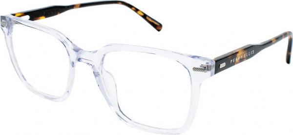 Perry Ellis Perry Ellis 1335 Eyeglasses, CLEAR/CRYSTAL TORTOISE