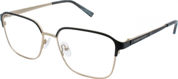 Perry Ellis Perry Ellis 1328 Eyeglasses, BLACK GOLD