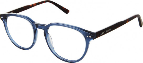Perry Ellis Perry Ellis 470 Eyeglasses, BLUE