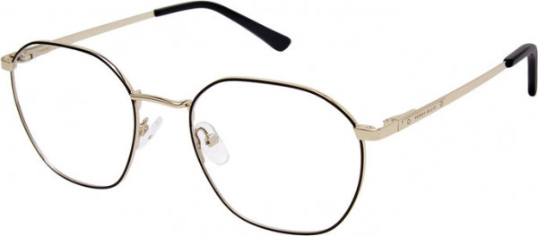 Perry Ellis Perry Ellis 468 Eyeglasses, BLACK GOLD