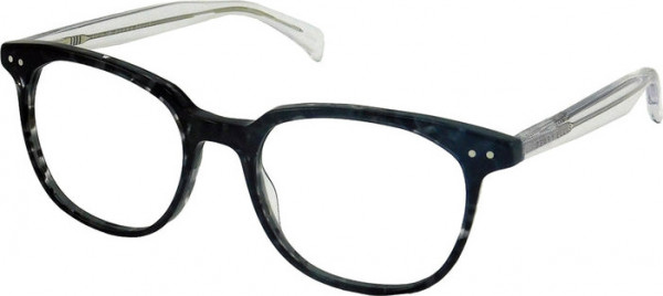 Perry Ellis Perry Ellis 435 Eyeglasses, BLACK AMBER