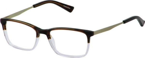 Perry Ellis Perry Ellis 427 Eyeglasses, DEMI/CRYSTAL