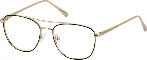Perry Ellis Perry Ellis 426 Eyeglasses, GOLD/BLACK