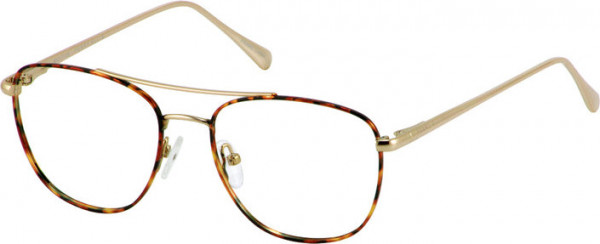 Perry Ellis Perry Ellis 426 Eyeglasses, GOLD/CARAMEL