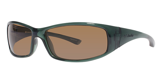 Columbia Auburn Sunglasses, 511 Transparent Green (Brown)