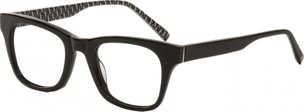 Glacee Reggie Eyeglasses, BLACK VINYL