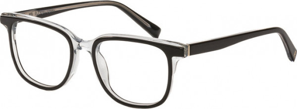 Glacee Stanley Eyeglasses, BLACK CRYSTAL