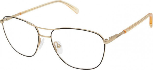 Jill Stuart Jill Stuart 405 Eyeglasses, GOLD/BLACK