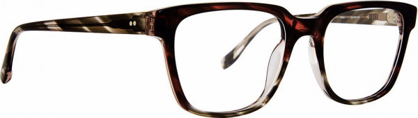 Badgley Mischka BM Silas Eyeglasses, Brown Grey