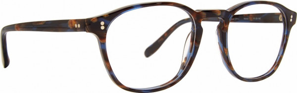 Badgley Mischka BM Matteo Eyeglasses, Brown/Cobalt