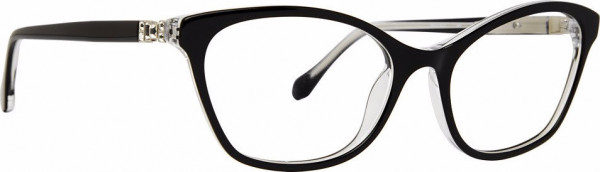 Badgley Mischka BM Lea Eyeglasses, Black