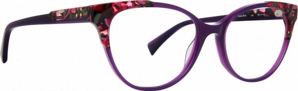 Badgley Mischka BM Lyra Eyeglasses, Purple
