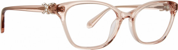 Badgley Mischka BM Nadaline Eyeglasses, Blush