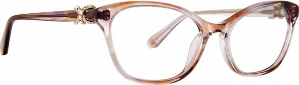 Badgley Mischka BM Nadaline Eyeglasses, Lavender
